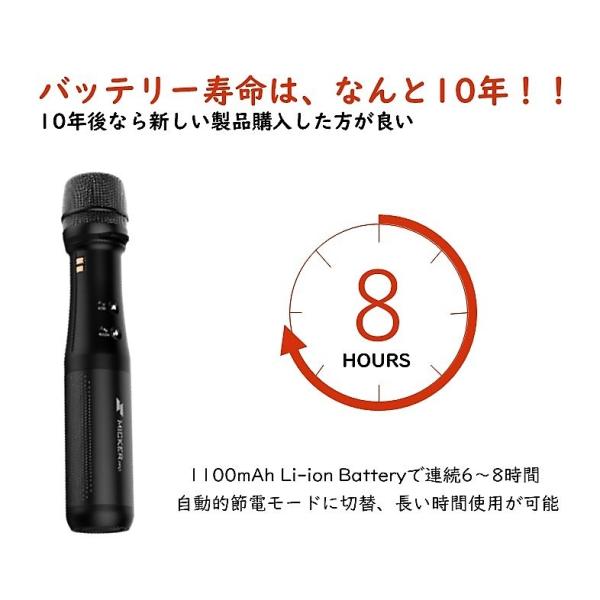 マイカープロ (黒) 音響機器が要らないマイク スピーカー付きマイク