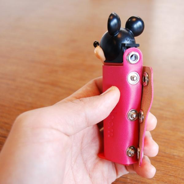 レザーPEZ(ペッツ)カバー（オレンジ） 本革 日本製 ケース