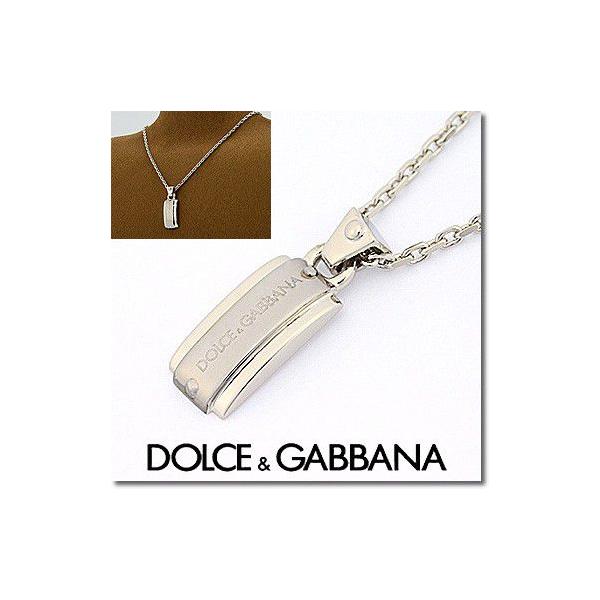 ドルチェ＆ガッバーナ DOLCE＆GABBANA ネックレス ドルガバ プレート ...