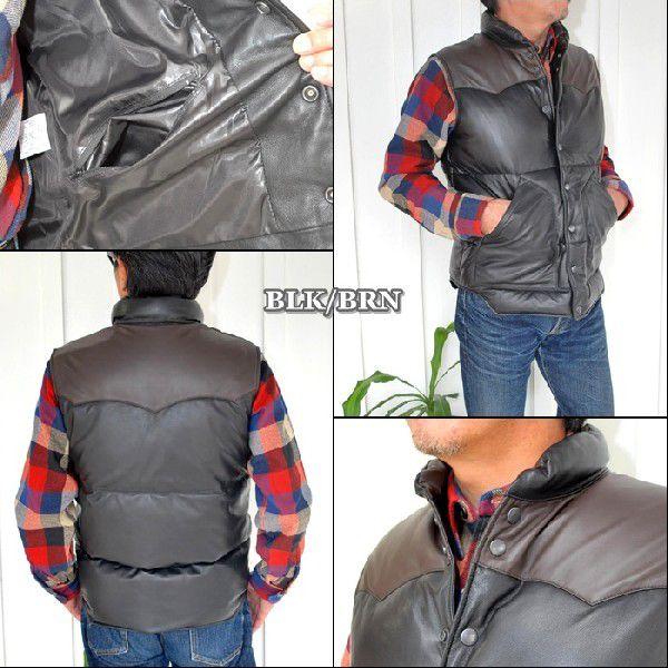 送料無料】Y'2 LEATHER（ワイツーレザー） オールレザーダウン