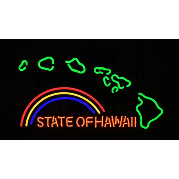 STATE OF HAWAII ステイツオブハワイ / ハワイ諸島 （ネオン看板 ネオン管 NEON SIGN ネオンサイン 看板 アメリカン雑貨 )  『即納』 /【Buyee】 Buyee - Japanese Proxy Service | Buy from Japan!