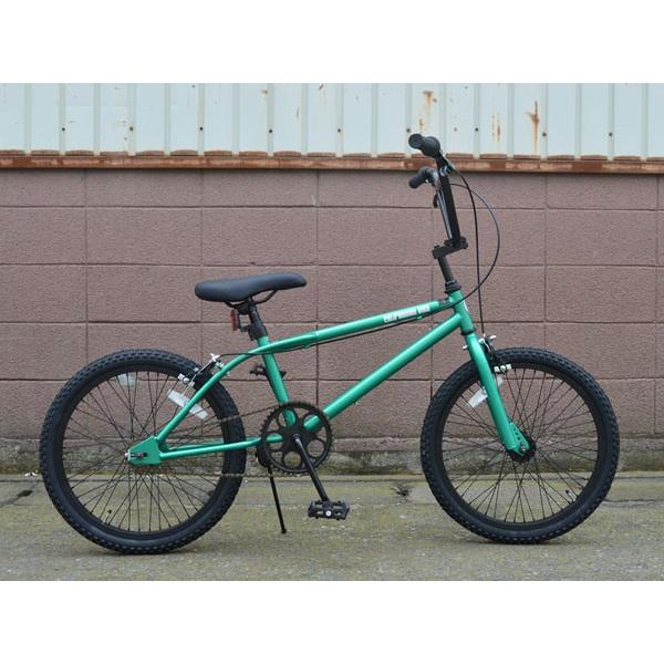 グリーン】 BMX 20inch /ビーエムエックス 20インチ （自転車