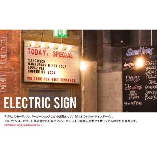 ブラック Sサイズ】 フォント付き！ ELECTRIC SIGN BOARD ( エレクトリック サインボード ) アメリカン雑貨 サイン  マーキーライト メニューボード カフェイ /【Buyee】