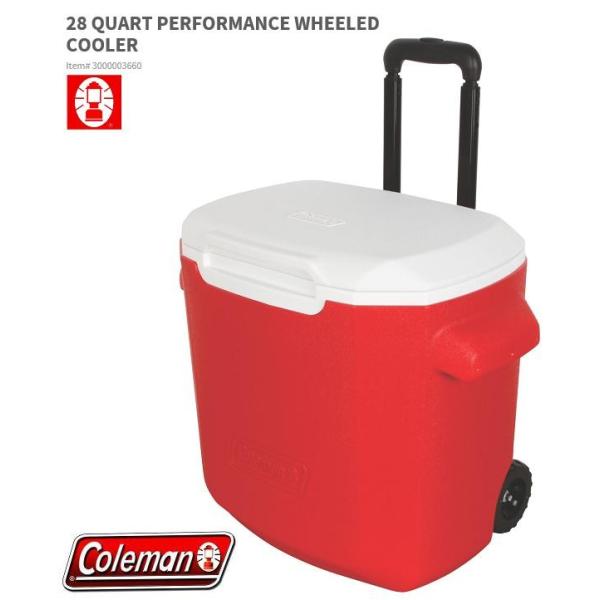 日本未発売品 Coleman コールマン クーラーボックス 28QT ホイールクーラー RED キャスター付き /【Buyee】 Buyee -  Japanese Proxy Service | Buy from Japan!