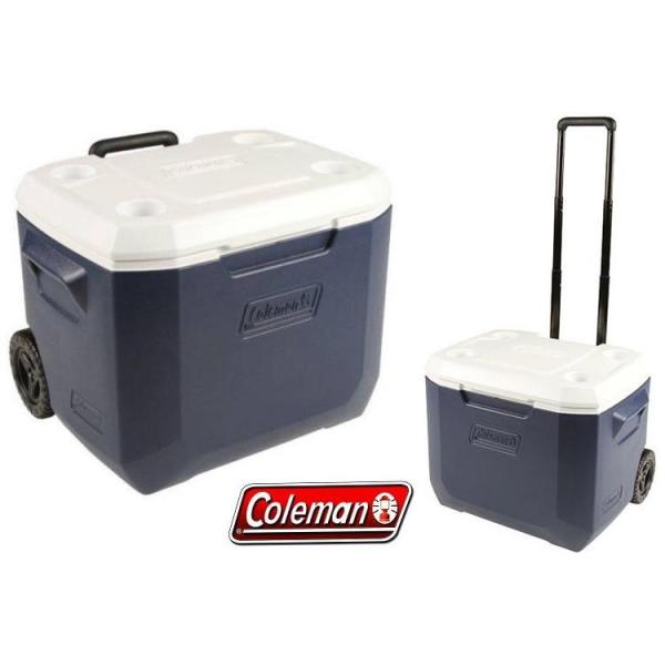 日本未発売品 Coleman コールマン クーラーボックス 50QT XTREMEエクストリーム ホイールクーラー NAVY キャスター付き  /【Buyee】