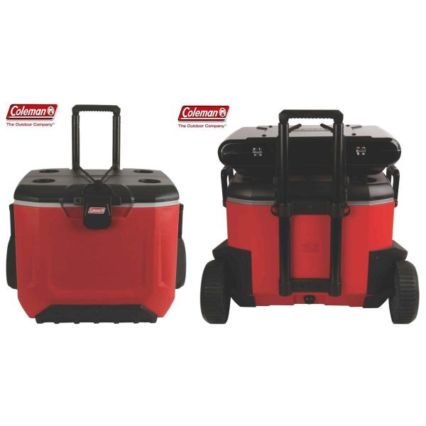 Coleman クーラーボックス コールマン 55QT RUGGED A/T WHEELED COOLER ラギッド ホイールクーラー キャスター付  /【Buyee】