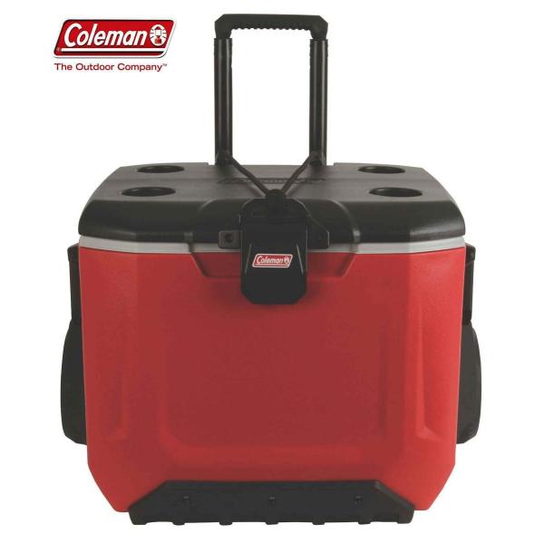 Coleman クーラーボックス コールマン 55QT RUGGED A/T WHEELED COOLER ラギッド ホイールクーラー キャスター付  /【Buyee】