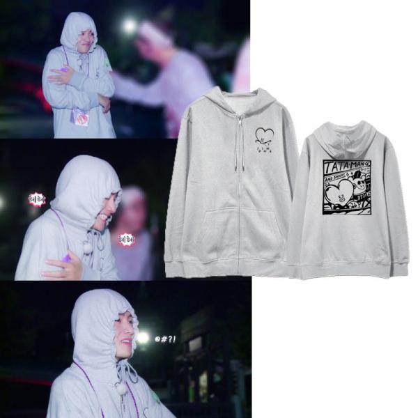 新品 BTS(防弾少年団) V グッズ 服 スウェット コートトレーナー