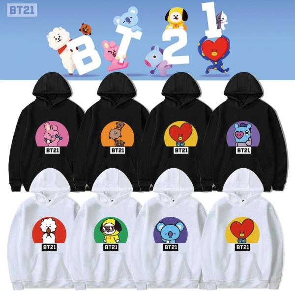 BTS(防弾少年団) BT21 TATA グッズ 服 スウェット コートトレーナー 打 ...