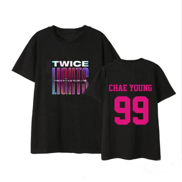 新品 TWICE WORLD TOUR 2019 Tシャツ 半袖 打歌服 応援服 グッズ