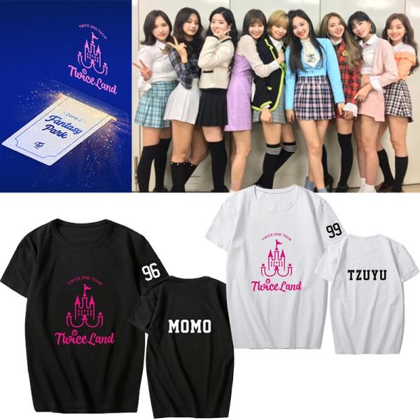 新品 TWICE 2ND TOUR 2019 Tシャツ 半袖 Mina 打歌服 応援服 グッズ