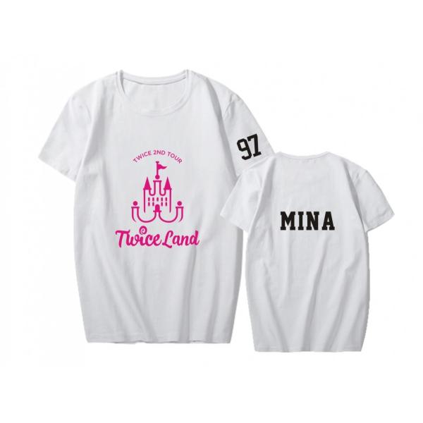 新品 TWICE 2ND TOUR 2019 Tシャツ 半袖 Mina 打歌服 応援服 グッズ