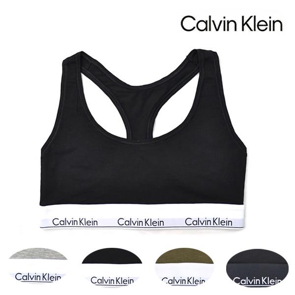 カルバン・クライン【Calvin klein】レディース スポーツブラ ロゴ アンダーウェア 下着 パッドなし Modern Cotton ブラレット F3785【メール便のみ送料無料】 /【Buyee】 ブラ パッドのみ