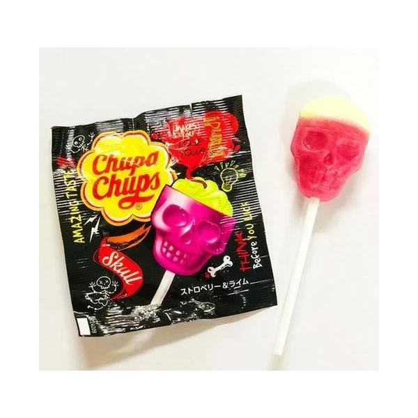 チュッパチャプス・スカル3D 7本入 キャンディー あめ スイーツ