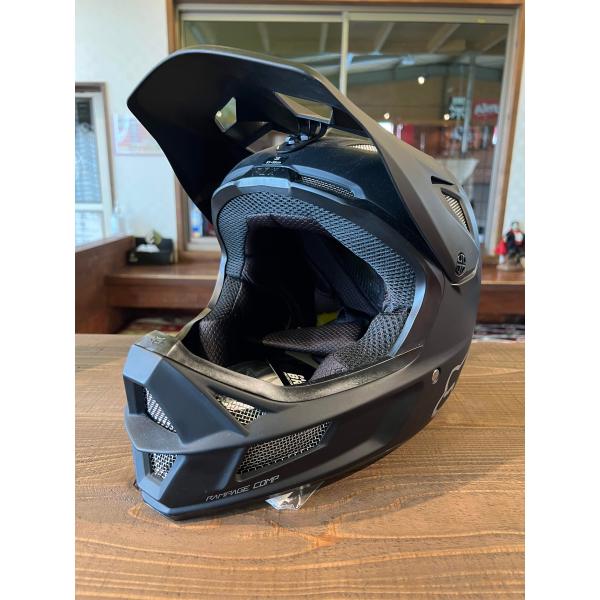 FOX フルフェイス ヘルメット RAMPAGE COMP HELMET Sサイズ MATTEBLACK 