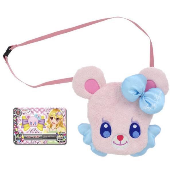 新品☆アイカツ! エンジェリーベア カードポシェット（バンダイ
