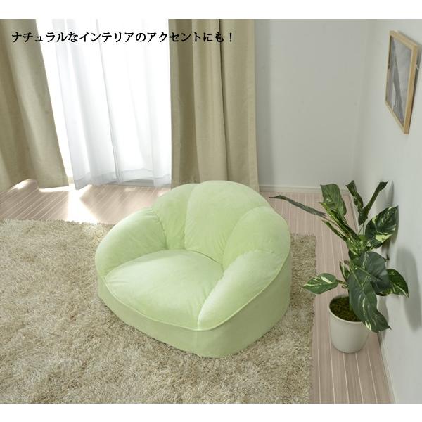 日本製 croissant-1P ローソファ コンパクトソファ A298 1人掛け 一人