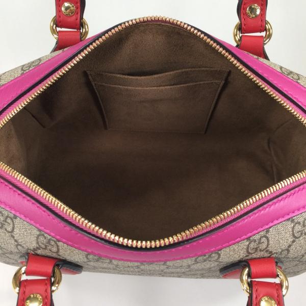 未使用品】 グッチ GUCCI GGスプリーム 2WAY ミニボストンバック