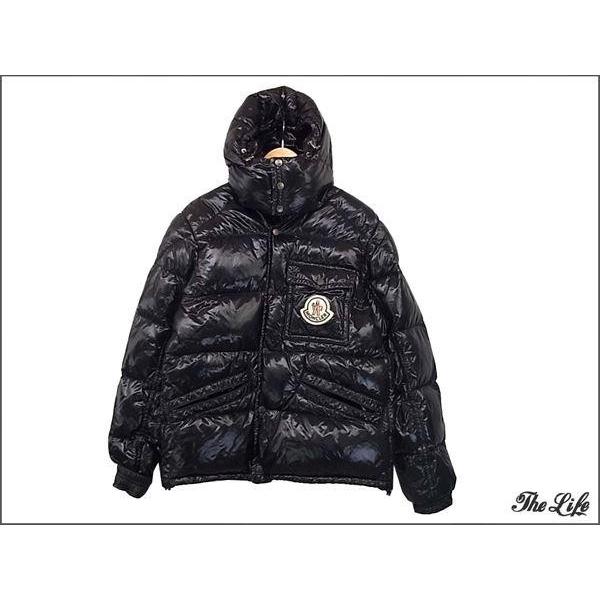 中古 MONCLERモンクレールK2ダウンジャケット/ブラック/3/41303-60 