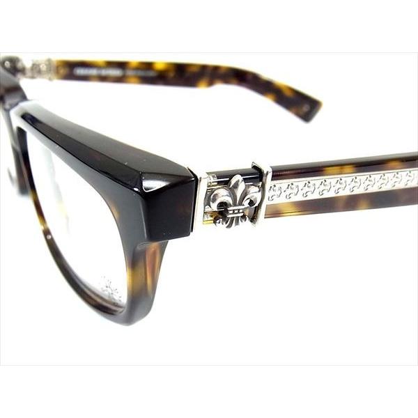 中古 美品 CHROME HEARTS クロムハーツ SPLAT-A 眼鏡 55□17-143