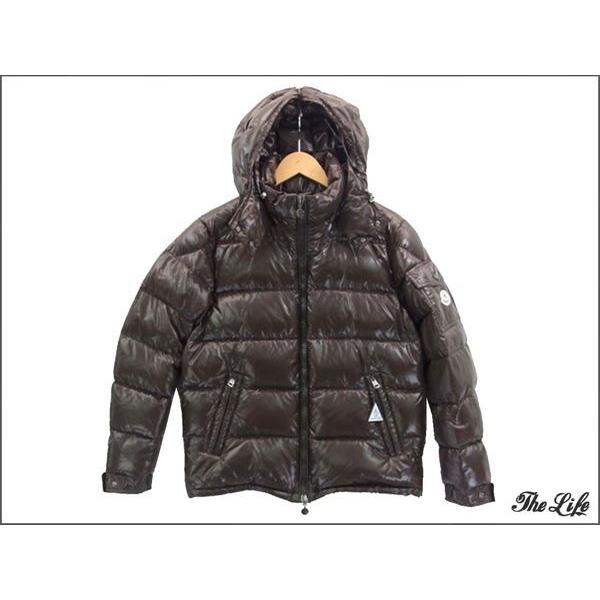 中古】 美品国内正規MONCLER モンクレールMAYA ダウン1 茶091−40366