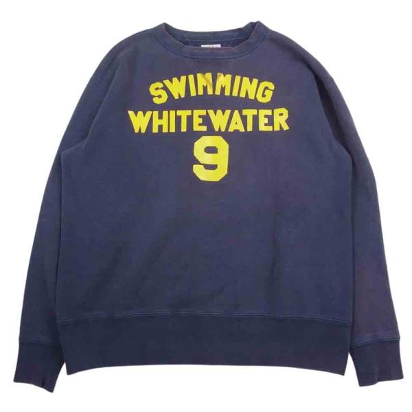 The REAL McCOY'S ザリアルマッコイズ SWIMMING WHITEWATER スウェット