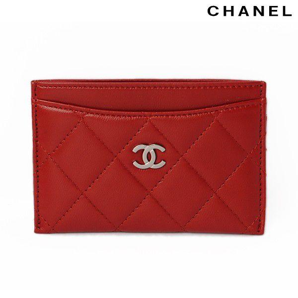 CHANEL シャネル カードケース/名刺入れ A31510 マトラッセ ラムスキン 