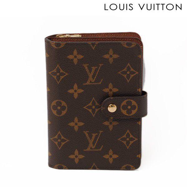 ルイヴィトン 財布 LOUIS VUITTON ファスナー式折財布 パス