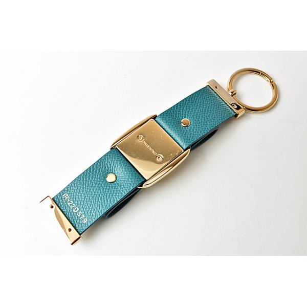 サルヴァトーレフェラガモ キーリング/キーホルダー Salvatore Ferragamo レディース ヴァラ リボン ターコイズ/ゴールド 22D579 /【Buyee】 Salvatore Ferragamo ヴァラリボン キーリング キーホルダー