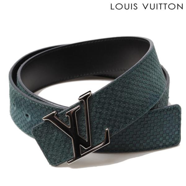 ルイヴィトン ベルト LOUIS VUITTON メンズ サンチュール・イニシアル ...