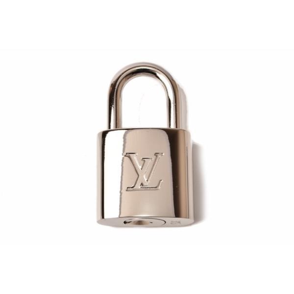 ルイヴィトン LV シルバー カデナ パドロック 南京錠 315番 ルイヴィトン パドロック 南京錠 LOUIS VUITTON カデナ シルバー