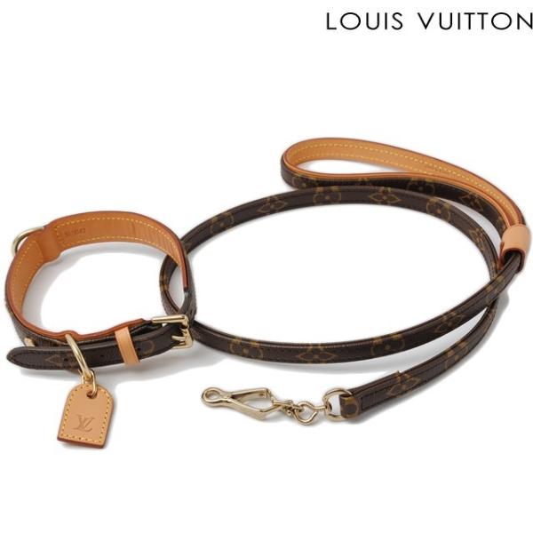 LouisVuitton ルイヴィトン モノグラム 中型犬 首輪 - 犬用品