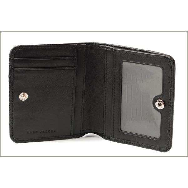 マークジェイコブス ミニ財布 ブラック マーク ジェイコブス MARC JACOBS マークジェイコブス 二つ折り