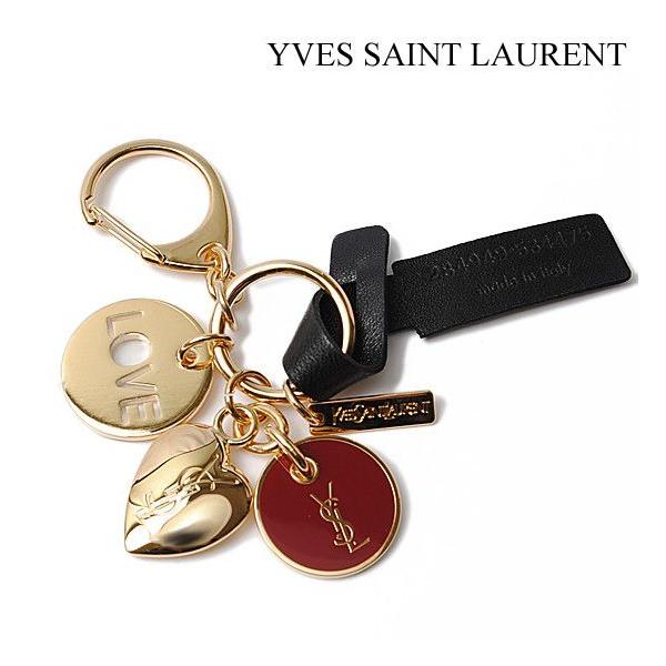 本物新品保証】 SAINT LAURENT キーホルダー チャーム キーホルダー