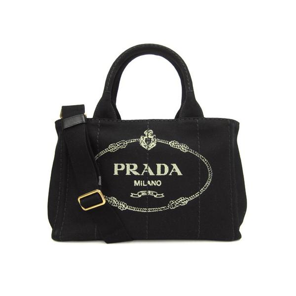 プラダPRADAバッグ 新作 pradaプラダ カナパ キャンバス ロゴ トート