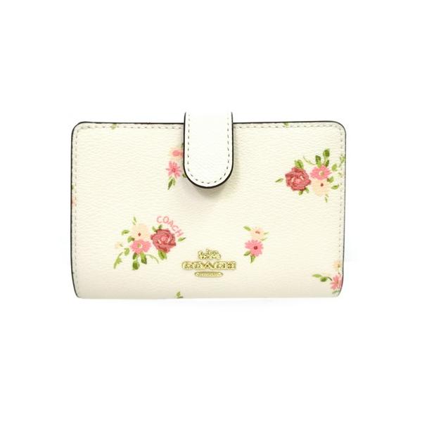 COACH コーチ 長財布 ラウンドファスナー レザー 2024 花柄 ロゴ金具 札入れ 銭入れ レディース 【専用】coach 花柄サイフ