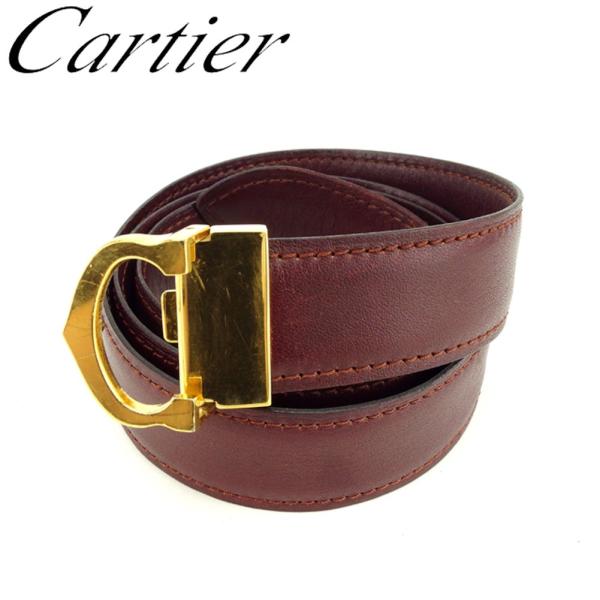 カルティエ Cartier ベルト トップ式バックル レディース メンズ