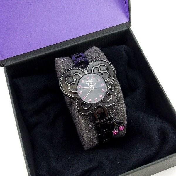 アナスイAnna Sui 腕時計ブラックピンクレディース中古/【Buyee】 bot