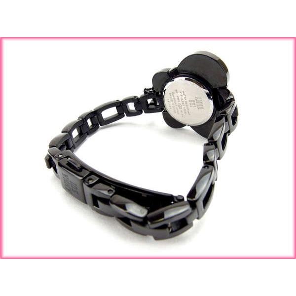 アナスイ Anna Sui 腕時計 ブラック ピンク レディース 中古