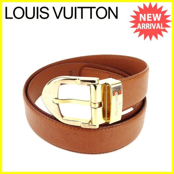 LOUIS VUITTON サンチュール クラシック ベルト 85/34 タイガ ...