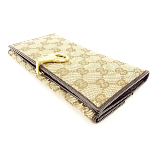 グッチ GUCCI 長財布 Wホック 財布 レディース メンズ 可 ホースビット