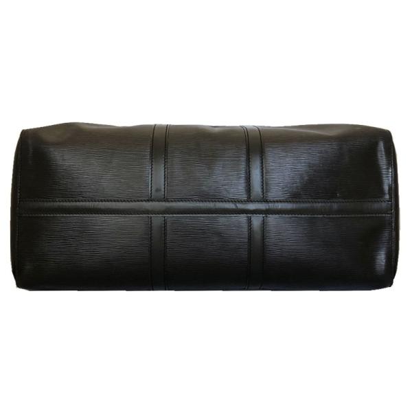 LOUIS VUITTON】 エピ キーポル 50 ボストンバッグ ノワール黒