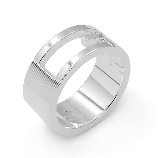 美品】 GUCCI リング ブランテッド G ワイド 14.5号 007