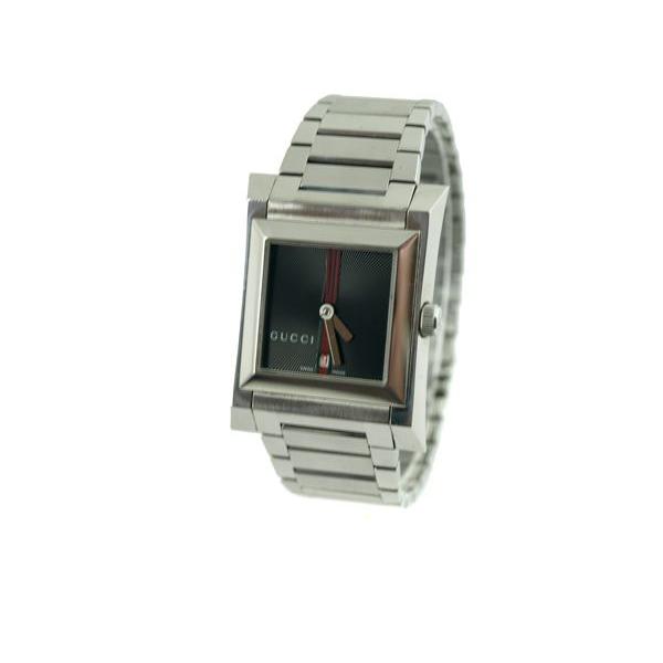 美品】-Gucci- グッチ クォーツウォッチ 【111J】【ブラック
