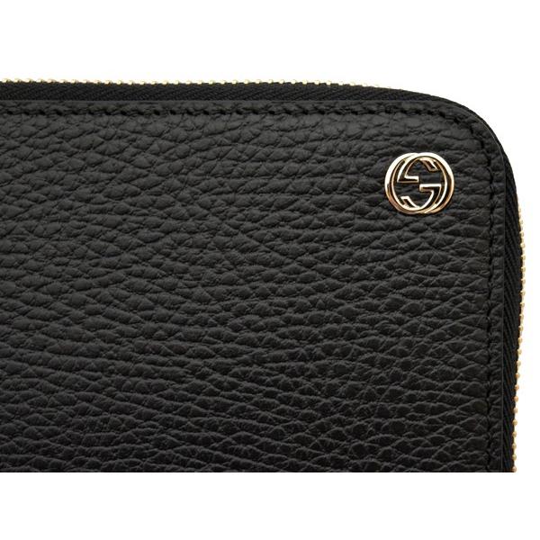 美品　GUCCI グッチ　長財布　ラウンドファスナー　S8068 グッチ GUCCI 473928 A7M0N 長財布 メンズ レディース 財布