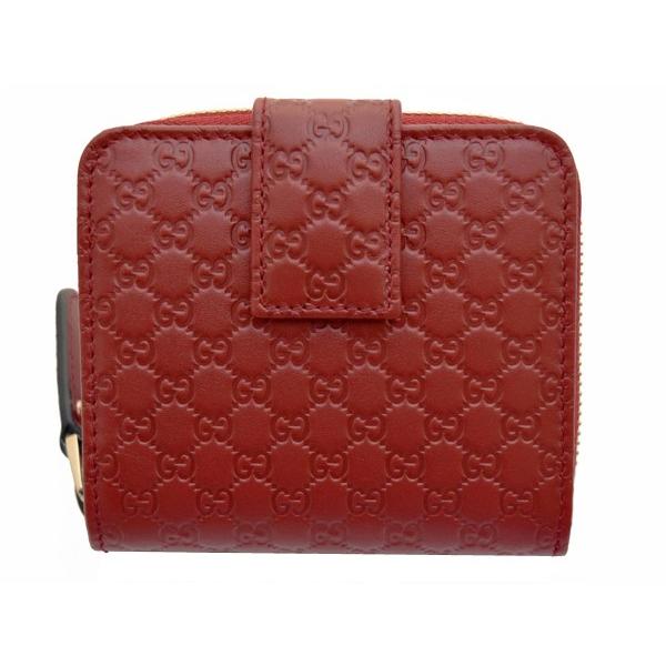グッチ 財布 GUCCI 二つ折り財布 レディース マイクログッチシマ