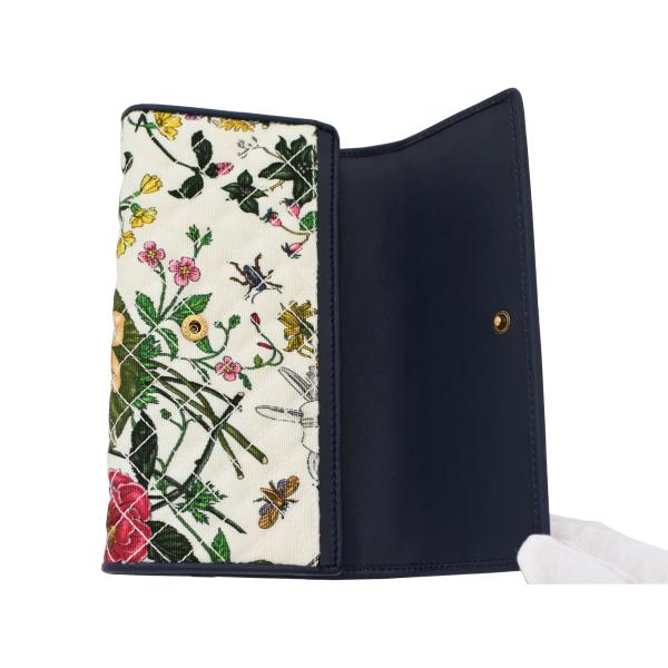 GUCCI フローラ 二つ折り長財布 グッチ GUCCI 財布 長財布 二つ折り メンズ フローラ クリス
