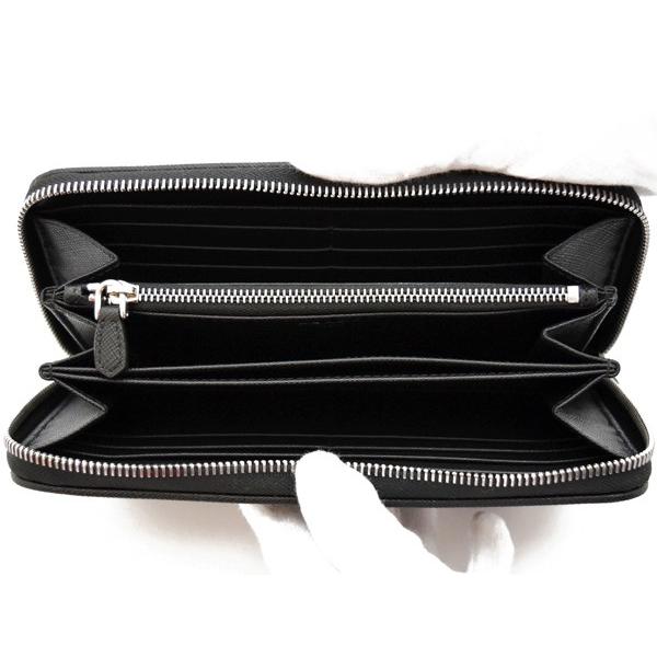 プラダ財布 PRADA ラウンドファスナー長財布 メンズ ユニ