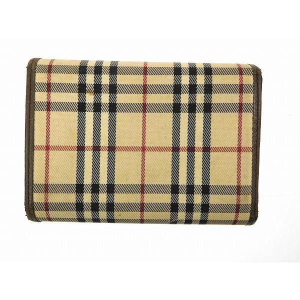 BURBERRY／バーバリー】２つ折り財布 マネーポシェット ウォレット