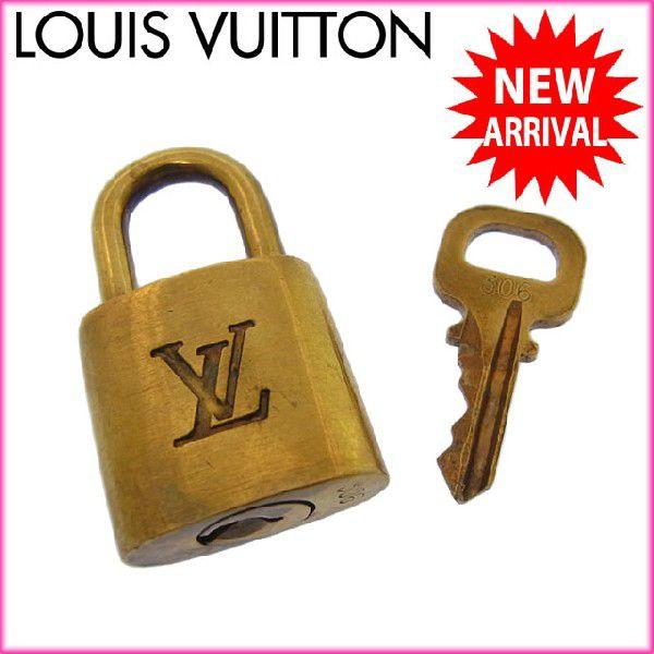 ルイヴィトン r10000 パドロック LOUIS VUITTON カデナ ロゴ